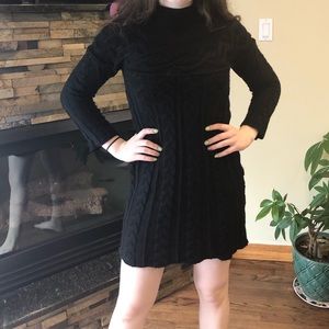 Berjer black knitted dress